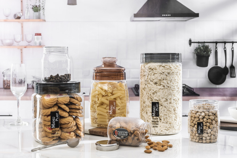 Manu Plast CrystalFlow BPA-free glass bottle